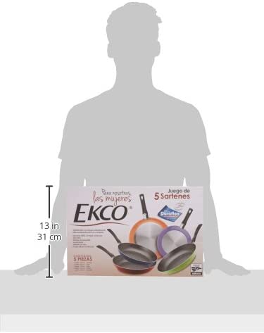 Juego de 5 Sartenes Colores Ekco